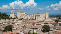 The Palace of the Popes in Avignon