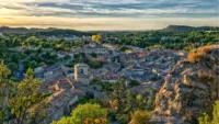 Spring weather is unpredictable in Provence
