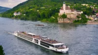 Viking Ship along Danube