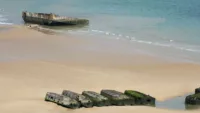 The D-Day Landing beaches in Normandy
