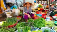 Cai Be market stall