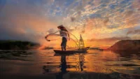 Fisherperson Mekong