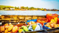 Floating markets fruit