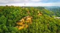 Grandad Bluff overlooking Le Crosse Wisconsin