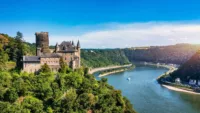 Katz Castle overlooking the Rhine