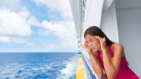 Person ill on ship