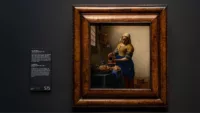 Vermeer Milk Maid Painting