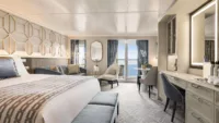 A Veranda Stateroom on Oceania Allura | Credit: Oceania Cruises