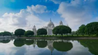 Kolkata under blue skies