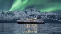 Hurtigruten credit Northern lights Image