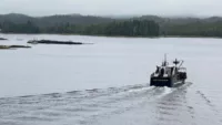 Small fishing boat in Ketchikan