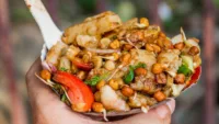 Aloo Chana Chaat Street food