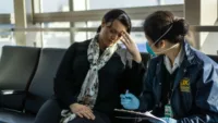 Traveller experiences illness
