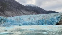 The magnificient Dawes Glacier, at the head of the Endicott Arms Fjord