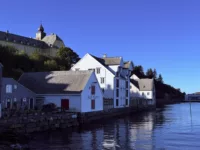 Wooden houses Alesund