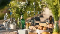 Midsummer al fresco smorgasbord