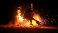 Sacred fire dance Seabourn Credit After Dark experiences