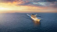 Ship at sunset shutterstock credit