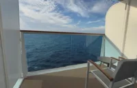 A stateroom balcony (Star Princess)