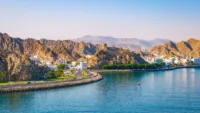 Muscat, Oman, is a regular port of call
