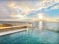 Infinity pool on one of Viking's ocean ships | Credit: Viking
