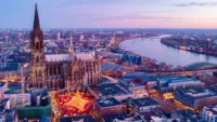 Christmas in Cologne, on the Rhine | Credit: Shutterstock