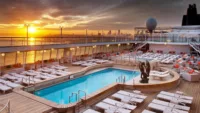 Swimming pool on Crystal ship | Credit: Crystal