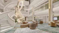 Oceania Sonata atrium Oceania credit