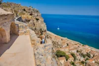 Windstar Cruises guests visiting Monemvasia, Greece | Credit: Windstar Cruises