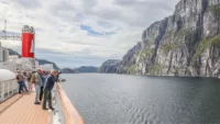 Scenic Cruising Lysefjord Norway May 2022 Fred Olsen Cruise Lines