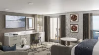 Penthouse Deluxe Suite on Oceania Sonata | Credit: Oceania Cruises
