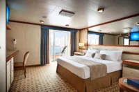 A Princess Cruises wheelchair-accessible stateroom | Credit: Princess Cruises