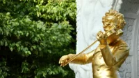 Monument of Johann Strauss in Vienna Credit Riviera Travel