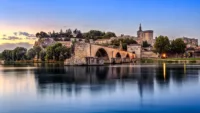 Avignon at dusk Credit Riviera Travel