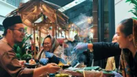 Look for queues of locals when buying street food