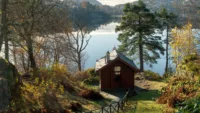Edvard Griegs composer hut at Troldhaugen Dag Fosse Kode
