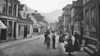 Bergen 1872 The National Library of Norway