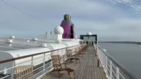 View from the top deck on Renaissance