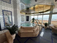 The spa onboard Renaissance