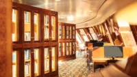 Library Queen Mary 2 Credit Cunard