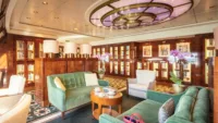 Queen Mary 2 Library Credit Cunard