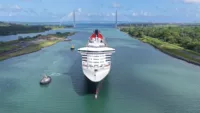 Panama Canal Credit Queen Mary 2 Credit Cunard