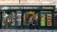 Person in Prague comfortable shoes
