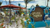Splash Harbor on NC Ls private island in the Bahamas Credit Will Payne