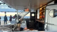 Havila Voyages alfresco bar 1