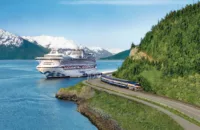 The Direct-to-the-Wilderness train picks you up right from the ship | Credit: Princess Cruises