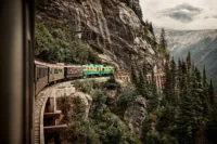 Riding the Yukon and White Pass railway | Credit: Princess Cruises