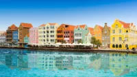 Willemstad embankment Curacao