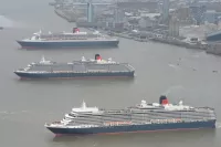 Cunard’s Three Queens Liverpool event in photographs