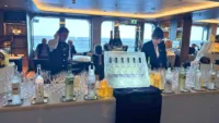 Drinks on Le Commandant Charcot